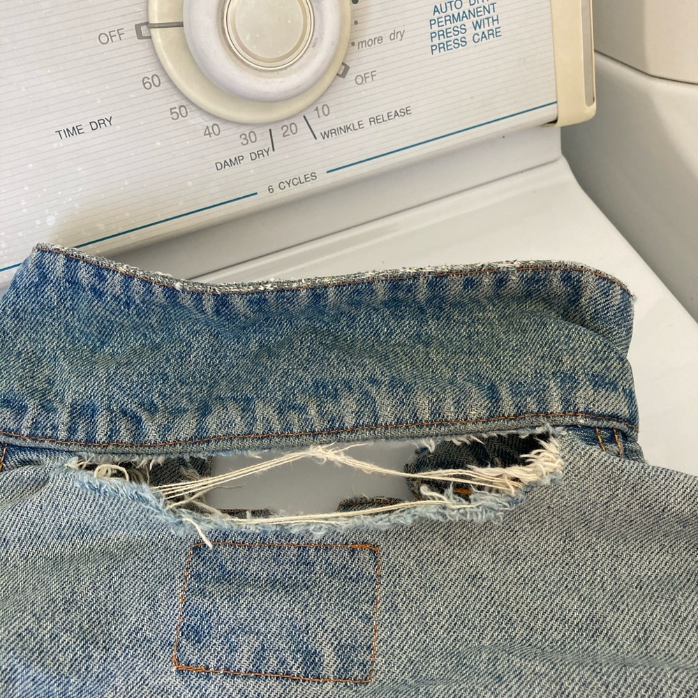 Vintage trucker Jean jacket - Picture 5 of 13